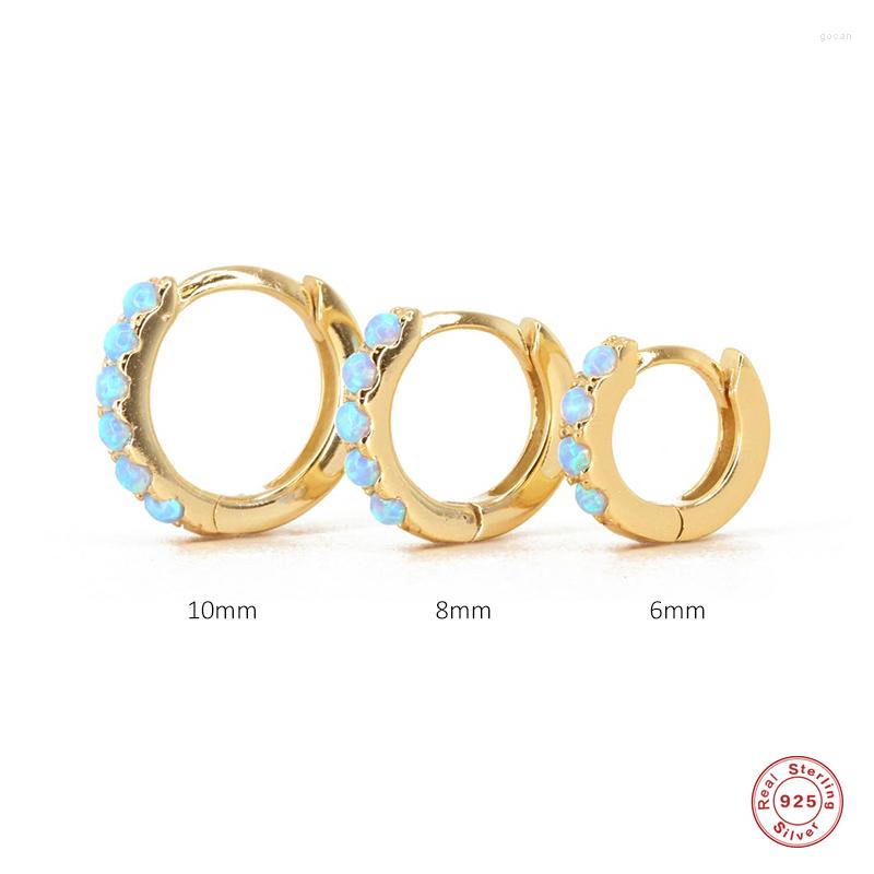 Hoop Earrings Aide 925 Sterling Silver Green Blue Opal Stone Pave Circle Piercing For Women Delicate 6/8/10mm Huggie Jewelry
Hoop Earrings Aide 925 Sterling Silver Green Blue Opal Stone Pave Circle Piercing For Women Delicate 6/8/10mm Huggie Jewelry