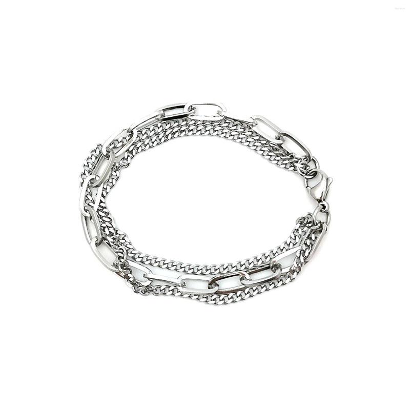 Link Bracelets 1 PC Stainless Steel Curb Chain Findings Silver Color For Men & Women 21cm/18cm/16cm Long Piece
Link Bracelets 1 PC Stainless Steel Curb Chain Findings Silver Color For Men & Women 21cm/18cm/16cm Long Piece