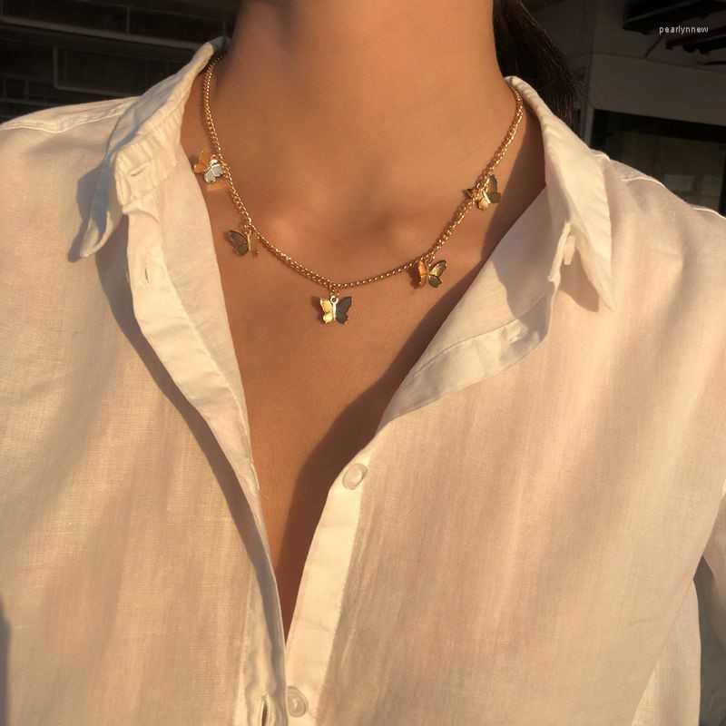 Chains Fashion Choker Necklace Lovely Golden Silver Plated Butterfly Design Short Women Summer Holiday Romantic Gift Jewelry
Chains Fashion Choker Necklace Lovely Golden Silver Plated Butterfly Design Short Women Summer Holiday Romantic Gift Jewelry