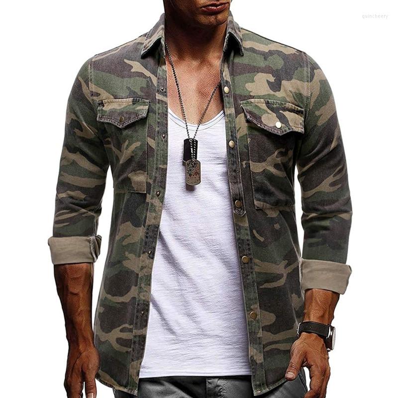 Men's Casual Shirts Outdoor Camouflage For Men's Military Style Long Sleeve Camo Printed Button Down Shirt Mountain Climbing Denim, Green camouflage
Men's Casual Shirts Outdoor Camouflage For Men's Military Style Long Sleeve Camo Printed Button Down Shirt Mountain Climbing Denim, Green camouflage