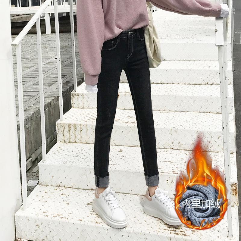 Women's Jeans Women's CTRLCITY Thicken Stretch Women High Waist Tassel Pants Cuffs Washed Casual Scratche Skinny Black Pencil
Women's Jeans Women's CTRLCITY Thicken Stretch Women High Waist Tassel Pants Cuffs Washed Casual Scratche Skinny Black Pencil