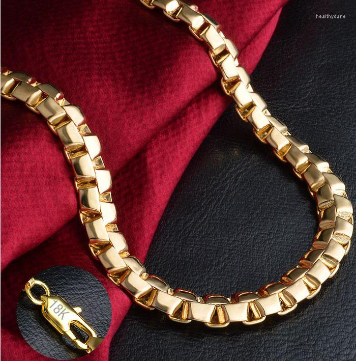 Chains Stamped Flat Box Chain Mens Thick Necklace Yellow Gold Filled European Style Hip Hop Type Boy Man Jewelry Gift
Chains Stamped Flat Box Chain Mens Thick Necklace Yellow Gold Filled European Style Hip Hop Type Boy Man Jewelry Gift