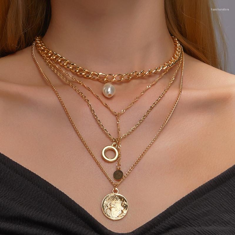 Choker Women Fashion Imitation Pearls Sequins Star Moon Pendanr Necklace For Multilayer Gold Jewelry Gifts
Choker Women Fashion Imitation Pearls Sequins Star Moon Pendanr Necklace For Multilayer Gold Jewelry Gifts