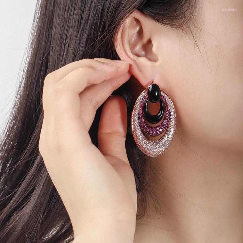 Dangle Earrings ERLUER Western Vintage Brand Drop For Women Zircon Enamel Hanging Earring Ethnic Wedding Earpins Jewelry
Dangle Earrings ERLUER Western Vintage Brand Drop For Women Zircon Enamel Hanging Earring Ethnic Wedding Earpins Jewelry