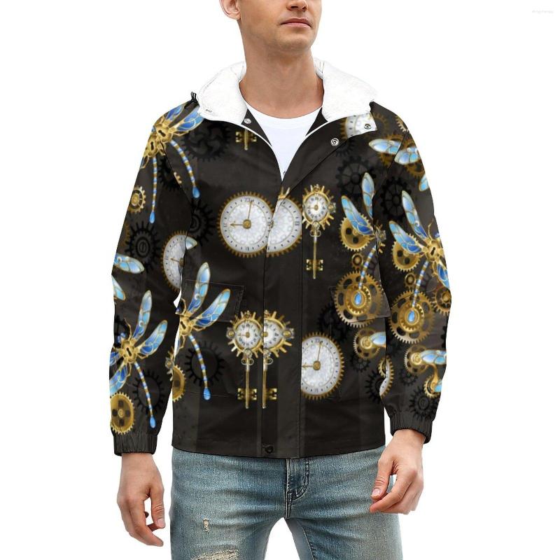Men' Jackets Steampunk Dragonflies Thick Brown Striped Waterproof Winter Coats Street Wear Casual Jacket Loose Oversized Windbreak, Style-16
Men' Jackets Steampunk Dragonflies Thick Brown Striped Waterproof Winter Coats Street Wear Casual Jacket Loose Oversized Windbreak, Style-16