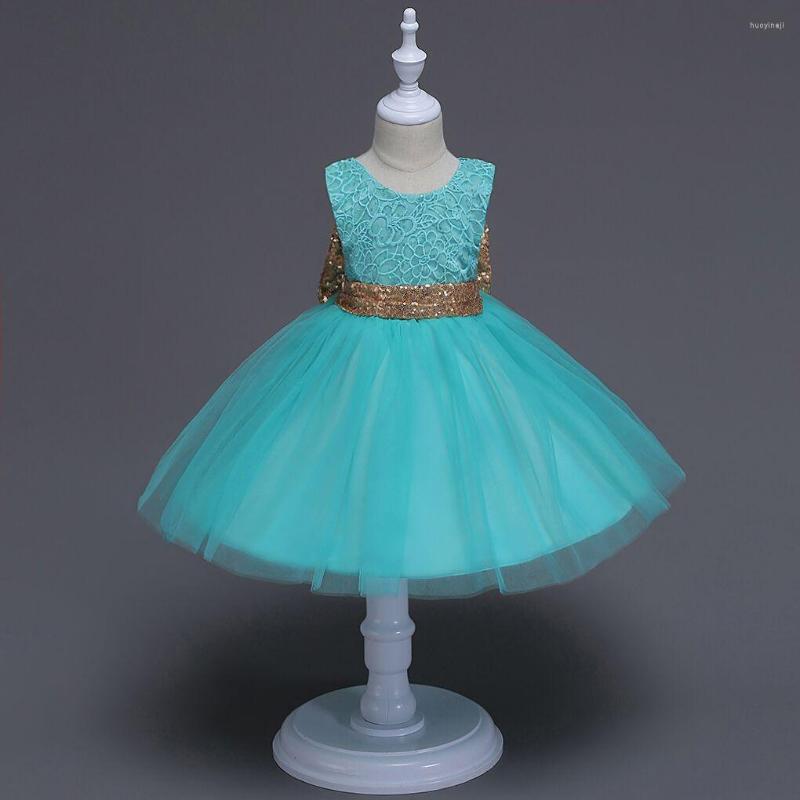 Girl Dresses Summer Kids Baby Girls Sleeveless Bowknot Dress Fashion Party Wedding V-neck Clothes, Blue
Girl Dresses Summer Kids Baby Girls Sleeveless Bowknot Dress Fashion Party Wedding V-neck Clothes, Blue