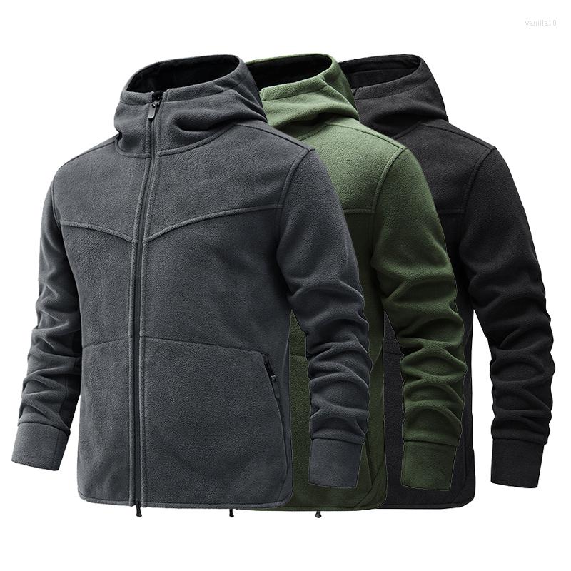 Men's Jackets Winter Fleece Men Hooded Windbreaker Coat Warm Thick Solid Jacket Outdoor Windproof Hiking Tactical Military, Black
Men's Jackets Winter Fleece Men Hooded Windbreaker Coat Warm Thick Solid Jacket Outdoor Windproof Hiking Tactical Military, Black
