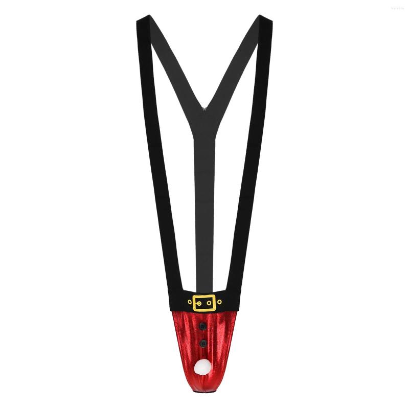 Men's G Strings Sissy Sexy Panties Men Glossy Bulge Pouch Suspenders Underwear Christmas Gift V Shaped Mankini Button Fluffy Ball G-string, Red
Men's G Strings Sissy Sexy Panties Men Glossy Bulge Pouch Suspenders Underwear Christmas Gift V Shaped Mankini Button Fluffy Ball G-string, Red