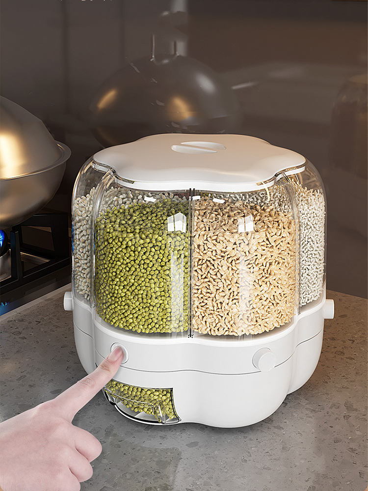 Food Savers Storage Containers Large Rotatable Rice Barrels Sealed Cereal Dispenser Tank Grain Box Kitchen 221031
Food Savers Storage Containers Large Rotatable Rice Barrels Sealed Cereal Dispenser Tank Grain Box Kitchen 221031