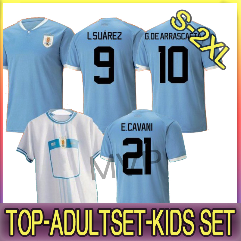 2022 Uruguay Soccer Jersey 22/23 L.SUAREZ E.CAVANI N.DE LA CRUZ national team Shirt G.DE ARRASCAETA F.VALVERDE R.ARAUJO R.BENTANCUR Football Uniform world cup, Yellow
2022 Uruguay Soccer Jersey 22/23 L.SUAREZ E.CAVANI N.DE LA CRUZ national team Shirt G.DE ARRASCAETA F.VALVERDE R.ARAUJO R.BENTANCUR Football Uniform world cup, Yellow