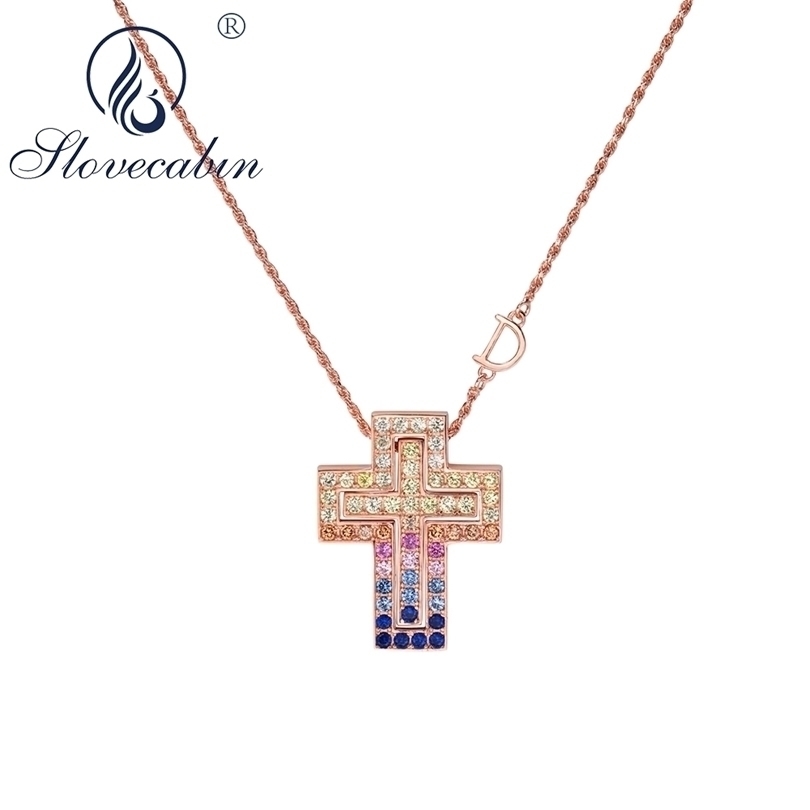 Pendant Necklaces Slovecabin 925 Silver Rainbow Cross Letter D Move Chain For Women Men Belle Epoque Luxury Fine Jewelry Gift 221031
Pendant Necklaces Slovecabin 925 Silver Rainbow Cross Letter D Move Chain For Women Men Belle Epoque Luxury Fine Jewelry Gift 221031