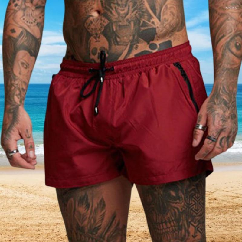 Men's Swimwear Men Shorts Clothes Swim Trunks With Zip Pockets Mens Swimsuit Sexy Breathable, Red
Men's Swimwear Men Shorts Clothes Swim Trunks With Zip Pockets Mens Swimsuit Sexy Breathable, Red