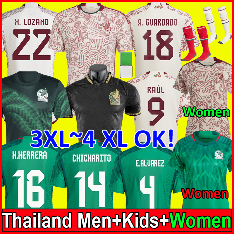 Big Size 3XL 4XL Mexico soccer jersey 2023 Fans Player RAUL H.LOSANO GUARDADO CHICHARITO G DOS SANTOS 22 23 football shirt mexican men kids sets uniform camiseta futbol, Home
Big Size 3XL 4XL Mexico soccer jersey 2023 Fans Player RAUL H.LOSANO GUARDADO CHICHARITO G DOS SANTOS 22 23 football shirt mexican men kids sets uniform camiseta futbol, Home