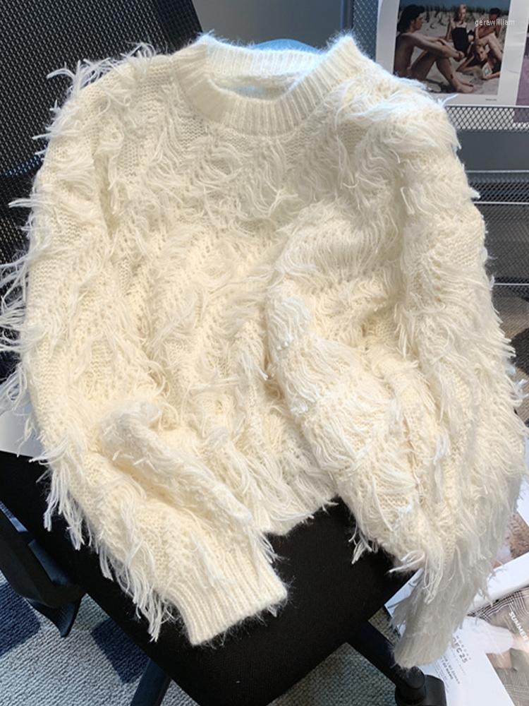 Women's Sweaters Casual Knitwear Tassel Round Neck Pullover Sweater Lazy Style 2022 Autumn Fashion Women'S Clothing, Pink
Women's Sweaters Casual Knitwear Tassel Round Neck Pullover Sweater Lazy Style 2022 Autumn Fashion Women'S Clothing, Pink