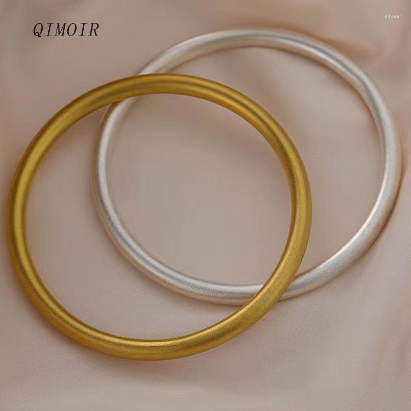 Bangle Sandblasting Metal Copper Bangles For Women Silver Gold Plating Color Circle Luxury Design Fashion Ethnic Style Girl Party C1139
Bangle Sandblasting Metal Copper Bangles For Women Silver Gold Plating Color Circle Luxury Design Fashion Ethnic Style Girl Party C1139