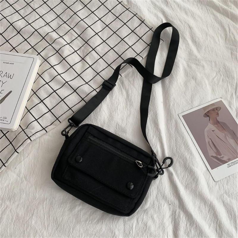 Waist Bags Canvas Women Shoulder Bag Pure Color Casual Tote Zipper Fashion Designer
Waist Bags Canvas Women Shoulder Bag Pure Color Casual Tote Zipper Fashion Designer