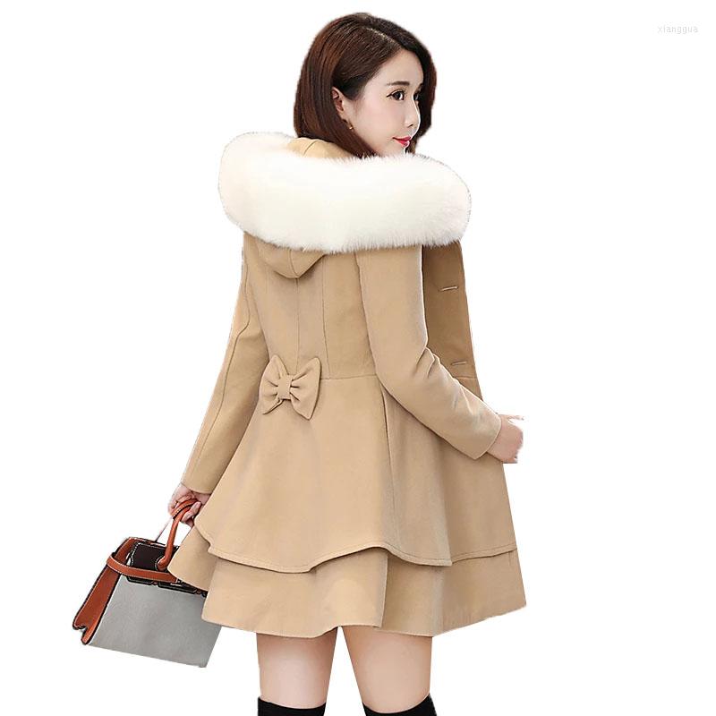 Women's Wool 2022 Fashion Autumn Winter Women Woolen Coat Korean Mid-length Slim Double Breasted Loose Jacket Outerwear, Blue
Women's Wool 2022 Fashion Autumn Winter Women Woolen Coat Korean Mid-length Slim Double Breasted Loose Jacket Outerwear, Blue