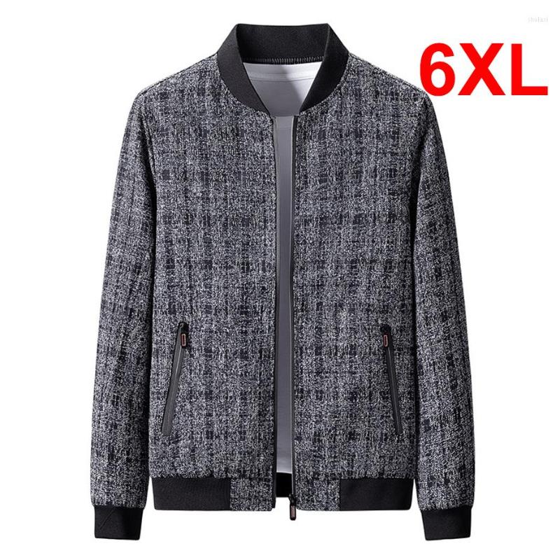 Men's Jackets Baseball Jacket Men 6XL Plus Size Woolen Coat Male Fashion Causal Slim Fit Big, Black
Men's Jackets Baseball Jacket Men 6XL Plus Size Woolen Coat Male Fashion Causal Slim Fit Big, Black