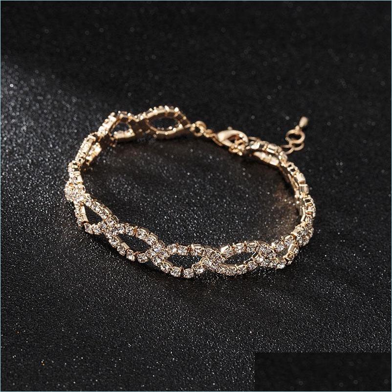 Charm Bracelets Fashion Oval Bracelet Gold Sier Color Bling Crystal Rhinestones Bangle For Women Wedding Jewelry Accessories Drop De Dhh3J
Charm Bracelets Fashion Oval Bracelet Gold Sier Color Bling Crystal Rhinestones Bangle For Women Wedding Jewelry Accessories Drop De Dhh3J