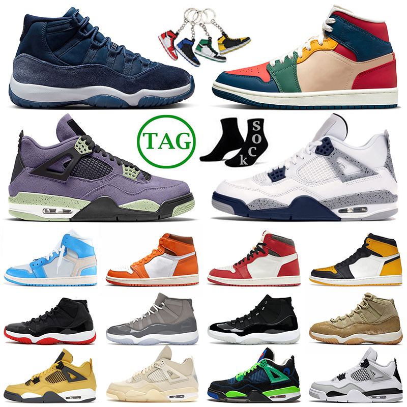 Men Women 1 4 11 Basketball Shoes Jumpman 1s 4s 11s Trainers Sports Offs White Midnight Navy Starfish Military Black Olive Lux Yellow Toe Cool Grey Designer Sneakers, 36-46 denim
Men Women 1 4 11 Basketball Shoes Jumpman 1s 4s 11s Trainers Sports Offs White Midnight Navy Starfish Military Black Olive Lux Yellow Toe Cool Grey Designer Sneakers, 36-46 denim