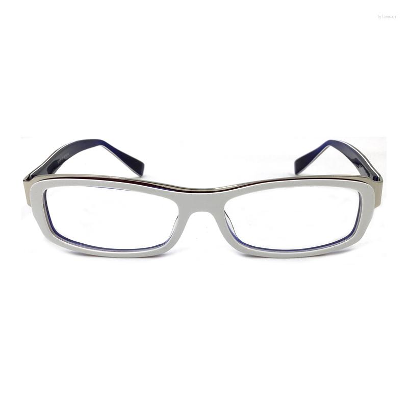 Sunglasses Frames Laura Fairy Fashion Style Color Block White Glasses Full Rim Stainless Steel Acetate Patchwork Optical Frame Men
Sunglasses Frames Laura Fairy Fashion Style Color Block White Glasses Full Rim Stainless Steel Acetate Patchwork Optical Frame Men