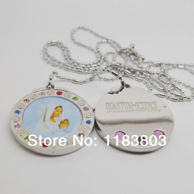 Pendant Necklaces Stone Energy Quantum W Box For Xmas Gift Our Lady Pattern Negative Ion Nekclace
Pendant Necklaces Stone Energy Quantum W Box For Xmas Gift Our Lady Pattern Negative Ion Nekclace