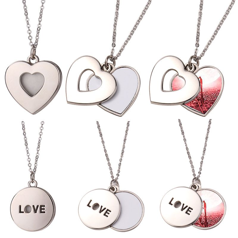 Heat Transfer LOVE Heart Shaped Necklaces DIY Sublimation Blank Pendant Necklace RRA398
Heat Transfer LOVE Heart Shaped Necklaces DIY Sublimation Blank Pendant Necklace RRA398