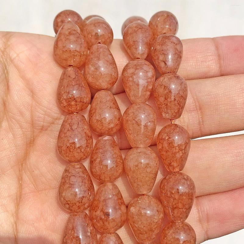 Beads Wholesale 8x12mm 10x14mm Natural Sunstone Jade Water Drop Loose For Handmade Jewelry Making Diy Bracelet Necklace
Beads Wholesale 8x12mm 10x14mm Natural Sunstone Jade Water Drop Loose For Handmade Jewelry Making Diy Bracelet Necklace
