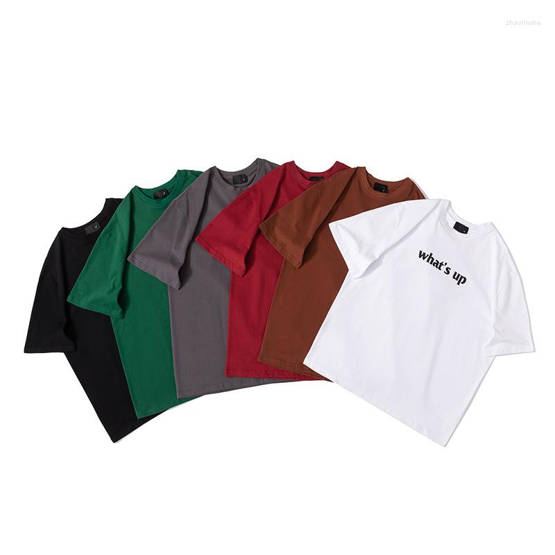 Men's T Shirts Creative Letters Offset Printing Short Sleeve Shirt For Men Summer Quality Cotton Oversized Loose Streetwear Hip Hop, Picture shown
Men's T Shirts Creative Letters Offset Printing Short Sleeve Shirt For Men Summer Quality Cotton Oversized Loose Streetwear Hip Hop, Picture shown