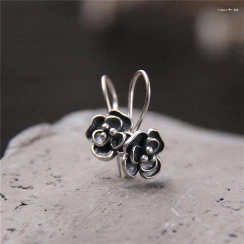 Chains Vintage Silver Rose Earrings High-End Thai Ethnic Style Little Flower Women's Ear-Caring
Chains Vintage Silver Rose Earrings High-End Thai Ethnic Style Little Flower Women's Ear-Caring