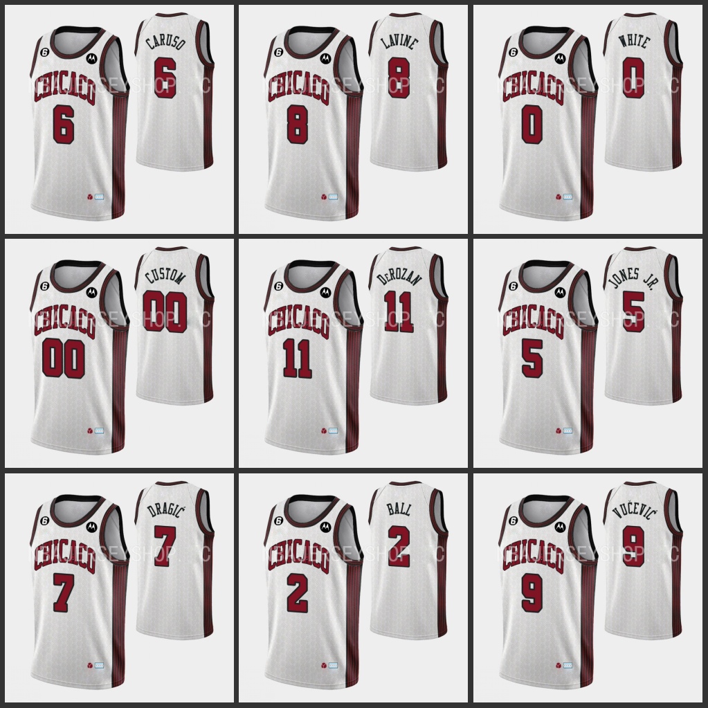 College Basketball Wears Chicago''Bulls''Men Coby White Lonzo Ball Alex Caruso DeMar DeRozan Zach LaVine Custom White City 2023 Edition Jersey
College Basketball Wears Chicago''Bulls''Men Coby White Lonzo Ball Alex Caruso DeMar DeRozan Zach LaVine Custom White City 2023 Edition Jersey