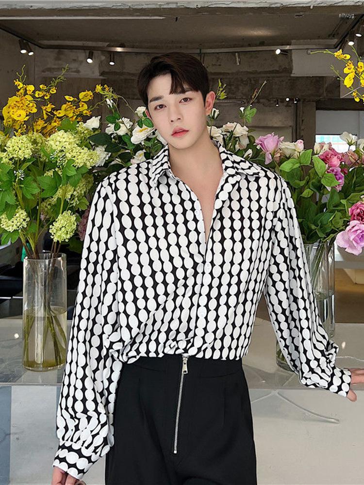 Men's Casual Shirts Men Shirt Summer Trend Personalized Printing Chiffon Loose Thin 2023 Luxury Male Tops Single Breasted 2A3252, White
Men's Casual Shirts Men Shirt Summer Trend Personalized Printing Chiffon Loose Thin 2023 Luxury Male Tops Single Breasted 2A3252, White