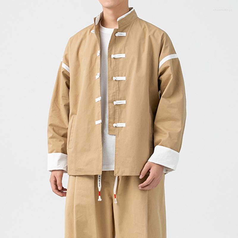 Men' Jackets 2022 Spring Chinese Traditional Dress Couple Patchwork Jacket Plus Size Casual Tai Chi Clothing Stand Collar Coat Men, Black
Men' Jackets 2022 Spring Chinese Traditional Dress Couple Patchwork Jacket Plus Size Casual Tai Chi Clothing Stand Collar Coat Men, Black