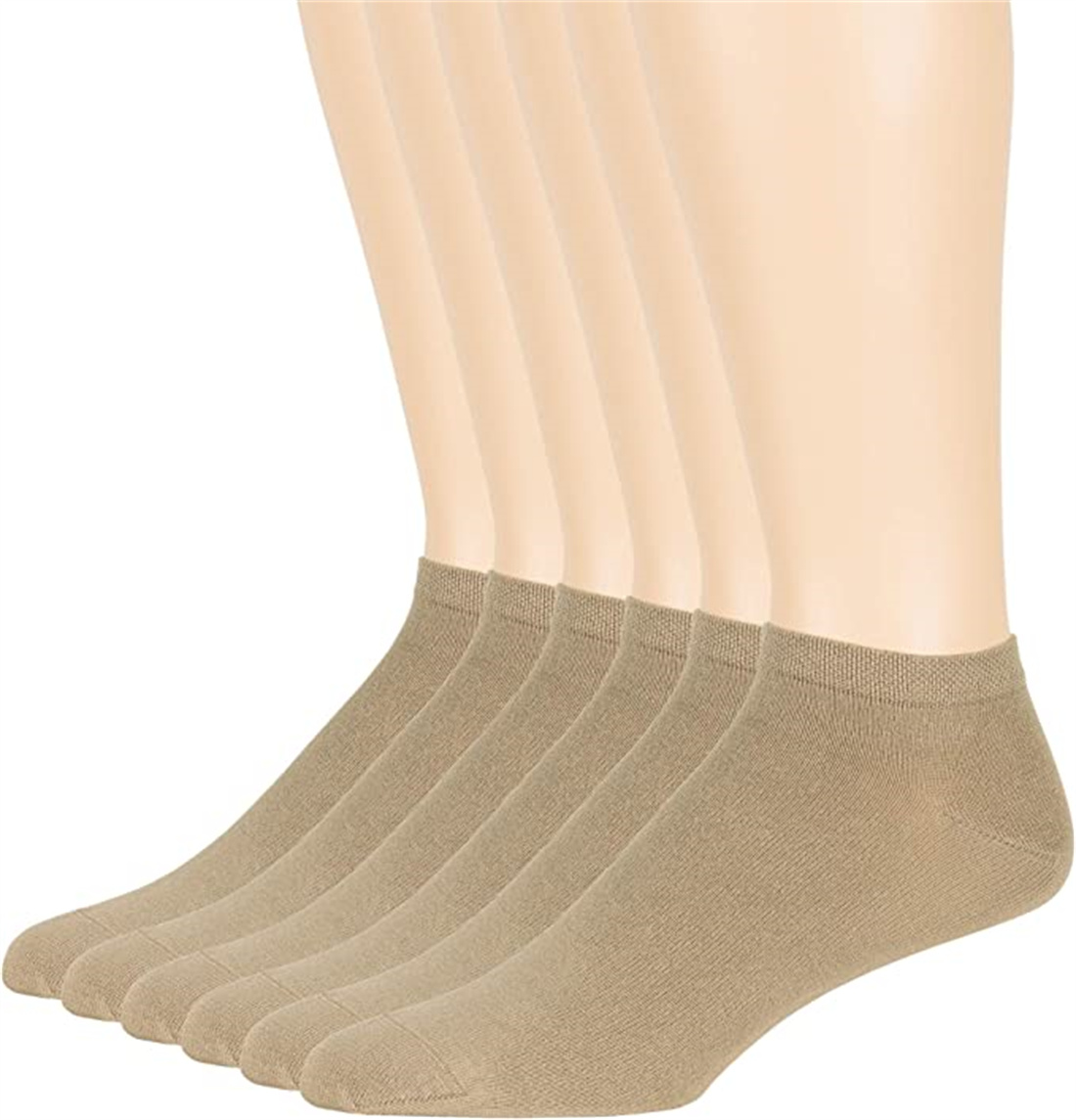 Men Bamboo Ankle Sock - 6 Pack -M/L- Thin-Low Cut Breathable Seamless Black Grey White Khaki Brown, Multi
Men Bamboo Ankle Sock - 6 Pack -M/L- Thin-Low Cut Breathable Seamless Black Grey White Khaki Brown, Multi