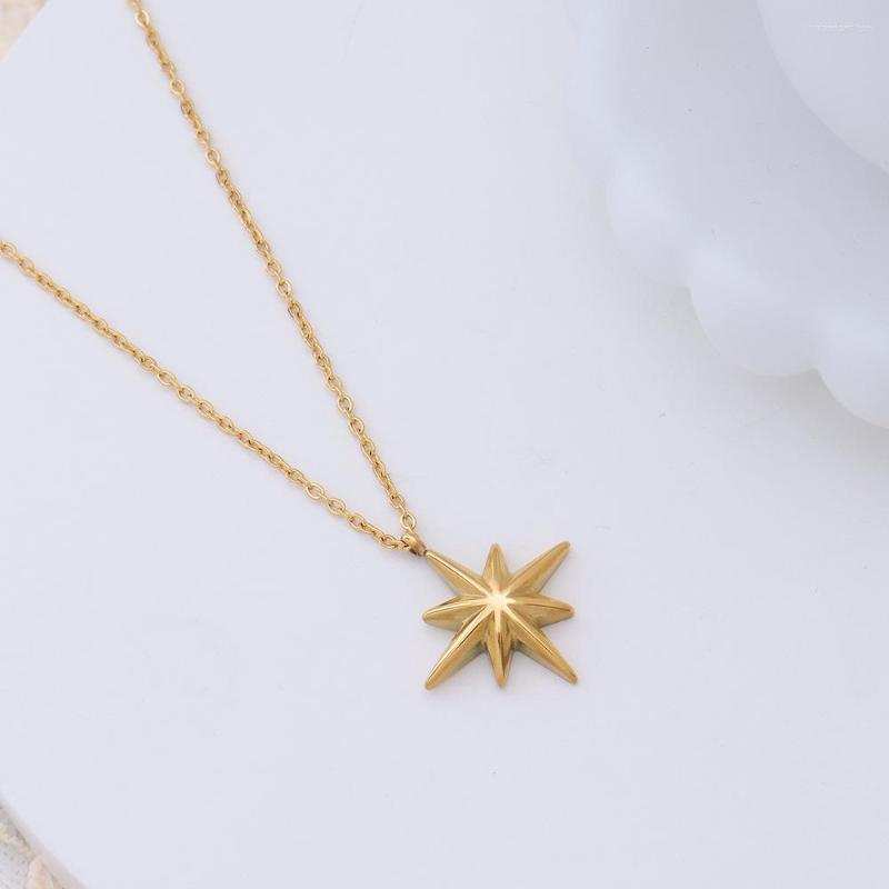 Pendant Necklaces Stainless Steel Necklace Plated Ladies Fashion Jewelry Gift Water Proof ChainPendant
Pendant Necklaces Stainless Steel Necklace Plated Ladies Fashion Jewelry Gift Water Proof ChainPendant