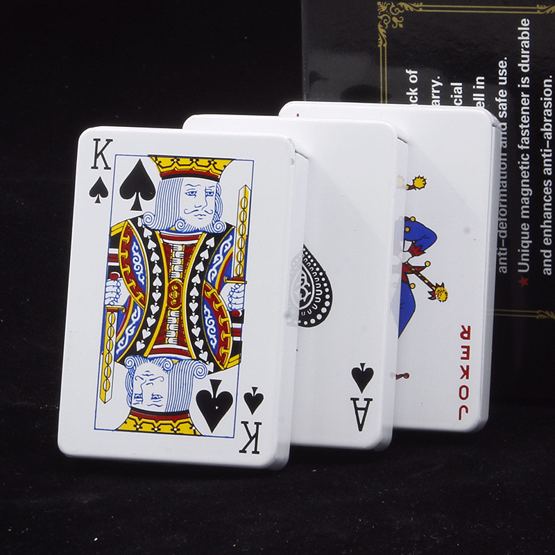 Metal Playing Cards Jet Lighter Unusual Torch Turbo Butane Gas Lighters Creative Windproof Outdoor Lighter Funny Toys For Men Gift
Metal Playing Cards Jet Lighter Unusual Torch Turbo Butane Gas Lighters Creative Windproof Outdoor Lighter Funny Toys For Men Gift