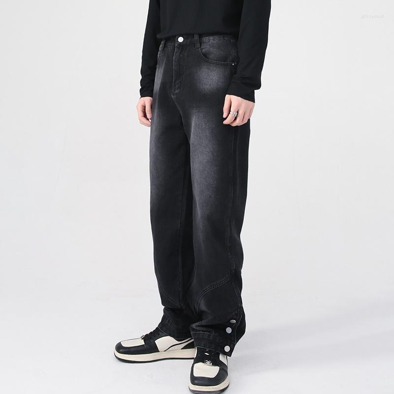 Men' Jeans Wear Men' Water Washing Personality Straight Casual Denim Pants 2023 Korean Fashion Male Trousers 2A6210, Smudge
Men' Jeans Wear Men' Water Washing Personality Straight Casual Denim Pants 2023 Korean Fashion Male Trousers 2A6210, Smudge