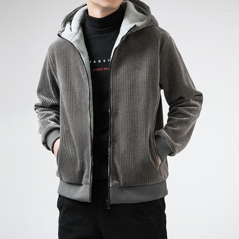 Men's Jackets LEGIBLE Autumn Winter Thicken Warm Men Solid Loose Hooded Coats Male Fleece Jacekt For Man, Black
Men's Jackets LEGIBLE Autumn Winter Thicken Warm Men Solid Loose Hooded Coats Male Fleece Jacekt For Man, Black