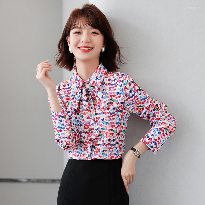 Women' Blouses Printing Shirt Office Lady Blouse Female Bow Tops Long Sleeve Casual Korean OL Loose Women, Mixed color
Women' Blouses Printing Shirt Office Lady Blouse Female Bow Tops Long Sleeve Casual Korean OL Loose Women, Mixed color