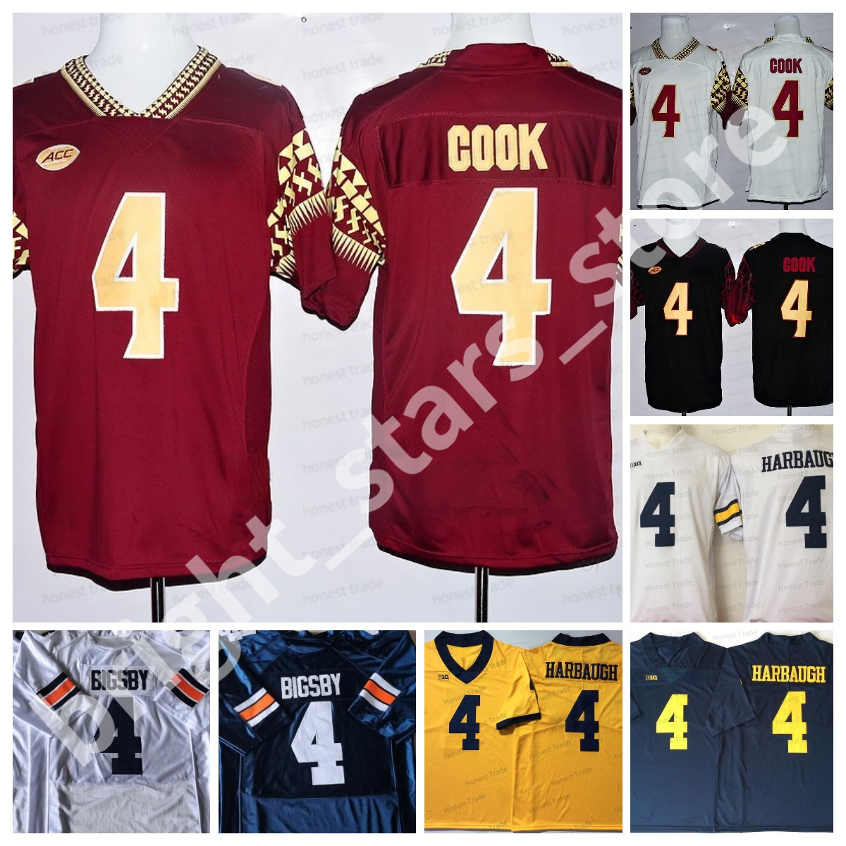 NCAA 4 Jim Harbaugh Football Jersey Michigan Wolverines 4 Dalvin Cook Bigsby Mens White Blue Stitched College Football Jerseys, Mens jersey
NCAA 4 Jim Harbaugh Football Jersey Michigan Wolverines 4 Dalvin Cook Bigsby Mens White Blue Stitched College Football Jerseys, Mens jersey