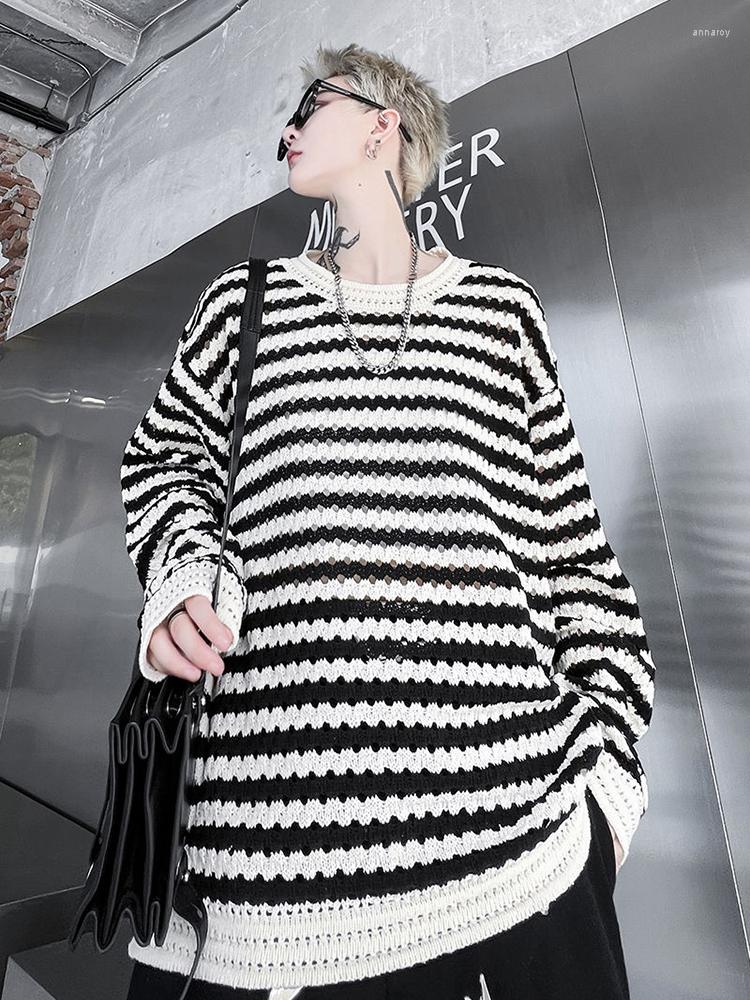 Men's Sweaters ZCSMLL Contrast Color Men's Sweater Korean Fashion Hollow Design Casual Autumn Round Neck Striped Male Pullover L553, Apricot
Men's Sweaters ZCSMLL Contrast Color Men's Sweater Korean Fashion Hollow Design Casual Autumn Round Neck Striped Male Pullover L553, Apricot