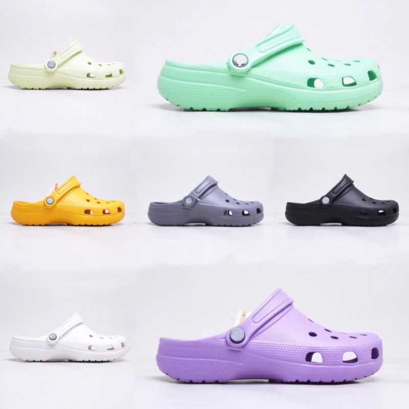 Designer slippers men foam slides new designer shoes women classic sandals luxury outdoor beach shoes summer shower room shoes back straps platform