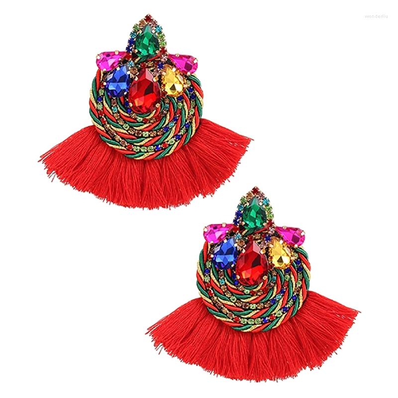Dangle Earrings ZHINI Bohemia Ethnic Geometric Circular Knitting For Women 7 Colors Short Tassel Earring Party Jewelry Brincos
Dangle Earrings ZHINI Bohemia Ethnic Geometric Circular Knitting For Women 7 Colors Short Tassel Earring Party Jewelry Brincos