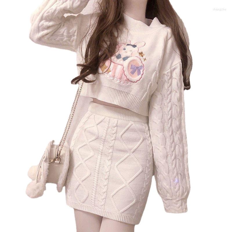 Work Dresses Fall Winter Fashion 2 Piece Knitted Skirt Sets Cute Print Short Sweater Pullover&High Waist Pencil 2pc Dress Suits Outfits, 2 pieces
Work Dresses Fall Winter Fashion 2 Piece Knitted Skirt Sets Cute Print Short Sweater Pullover&High Waist Pencil 2pc Dress Suits Outfits, 2 pieces
