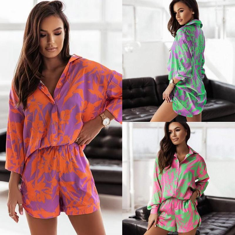 Women's Tracksuits L5YD Summer Beach Outfit Women's Casual Two Pieces Tracksuit Printed Long Sleeve Button-Down Shirt High Waisted, Red
Women's Tracksuits L5YD Summer Beach Outfit Women's Casual Two Pieces Tracksuit Printed Long Sleeve Button-Down Shirt High Waisted, Red