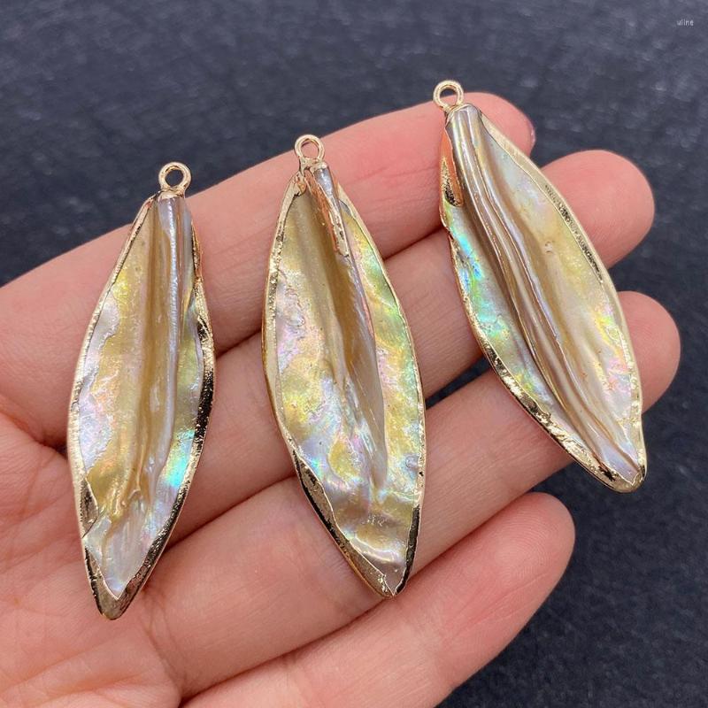 Charms Wholesale Natural Seawater White Shell Pendants DIY Necklace Earrings For Jewelry Making Handmade Accessories Leaf-shaped
Charms Wholesale Natural Seawater White Shell Pendants DIY Necklace Earrings For Jewelry Making Handmade Accessories Leaf-shaped