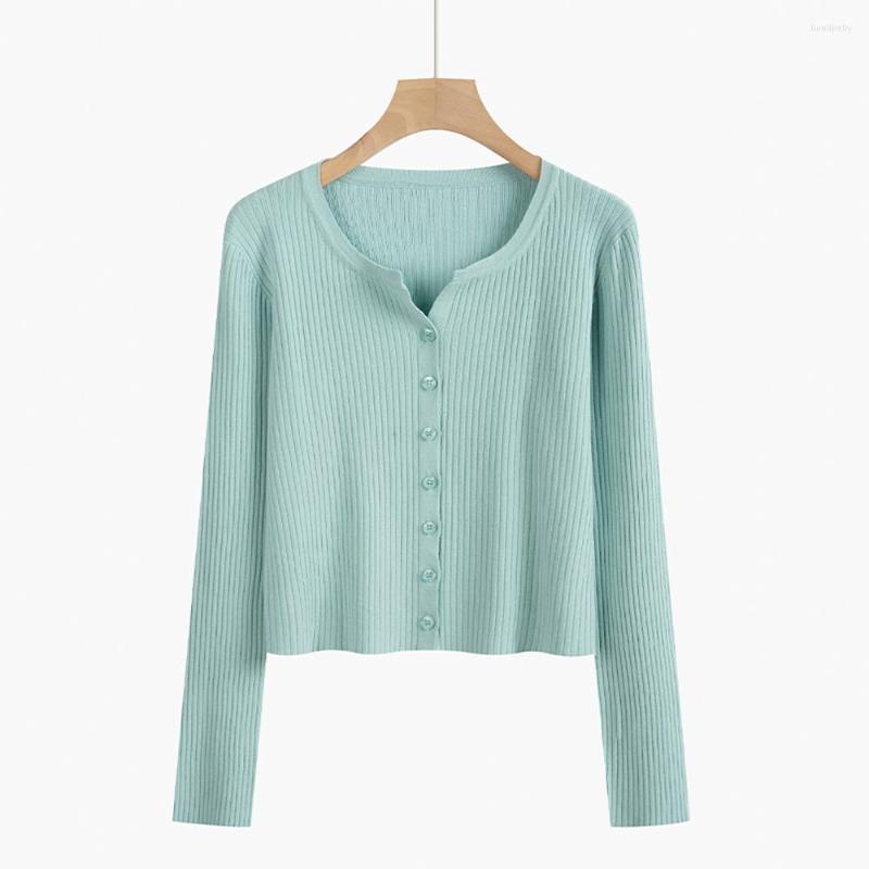 Women's Knits Korean Fashion Vintage Sweater Knitted Cardigan Buttons 2022 Autumn V-neck Loose Long Sleeve Casual Tops For Women, Green
Women's Knits Korean Fashion Vintage Sweater Knitted Cardigan Buttons 2022 Autumn V-neck Loose Long Sleeve Casual Tops For Women, Green