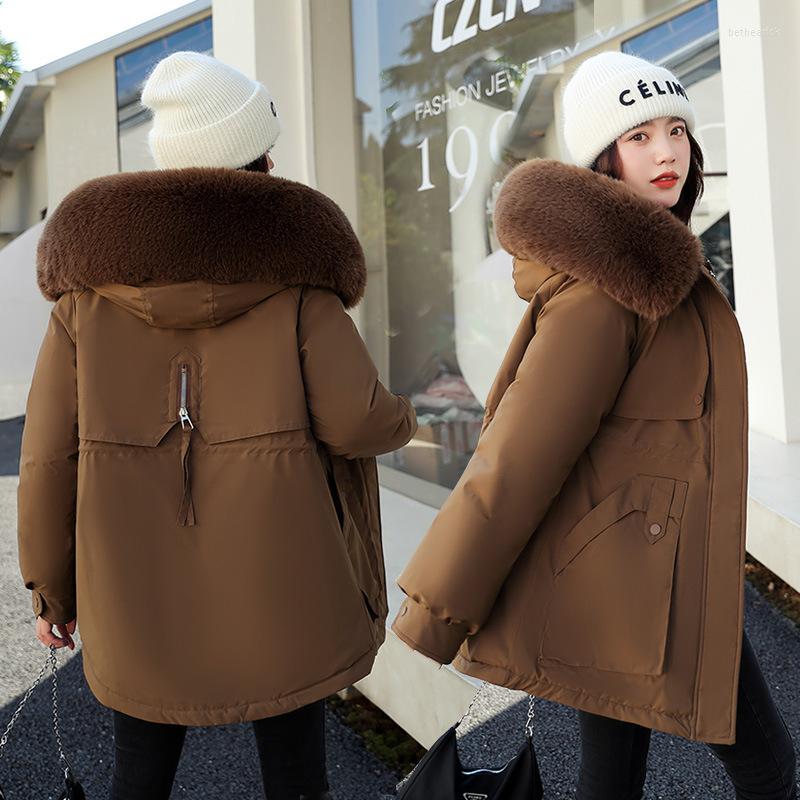 Women's Trench Coats Winter Coat Women 2022 Cotton-padded Jacket For Mid-length Cotton Female Clothing Thickened Parkas Abrigo Mujer, Black
Women's Trench Coats Winter Coat Women 2022 Cotton-padded Jacket For Mid-length Cotton Female Clothing Thickened Parkas Abrigo Mujer, Black