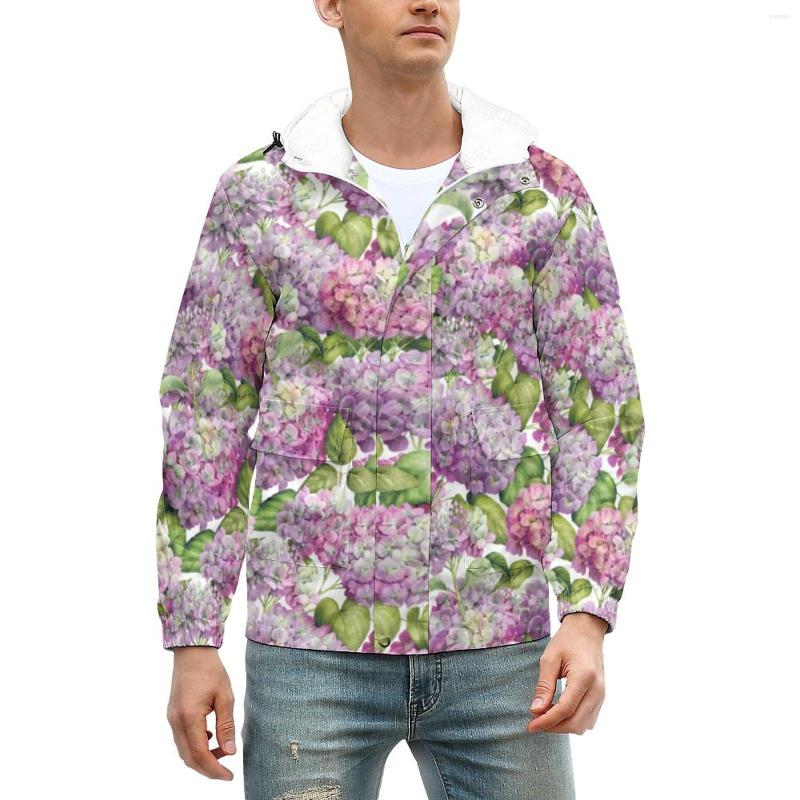 Men' Jackets Hydrangea Floral Thick Warm Pink Lavender Print Winter Coats Man Cool Casual Jacket Design Loose Big Size Windbreakers, Style-3
Men' Jackets Hydrangea Floral Thick Warm Pink Lavender Print Winter Coats Man Cool Casual Jacket Design Loose Big Size Windbreakers, Style-3
