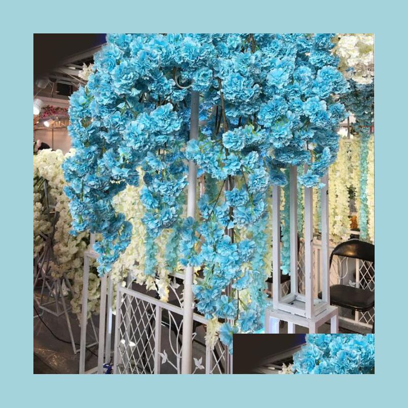 Wedding Flowers Diy Silk Artificial Cherry Blossoms Branch Flower Wisteria Vines For Home Wedding Party Decoration Bouquet 5Pcs Drop Dhods
Wedding Flowers Diy Silk Artificial Cherry Blossoms Branch Flower Wisteria Vines For Home Wedding Party Decoration Bouquet 5Pcs Drop Dhods